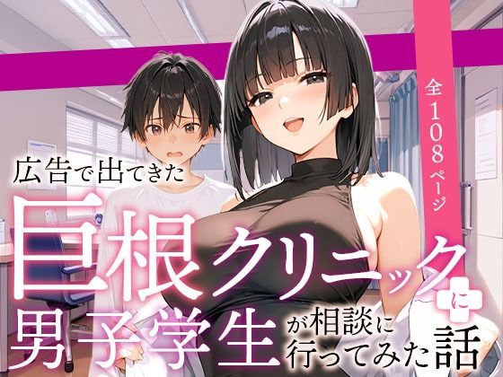 [ラブコメ]広告で出てきた巨根クリニックに男子学生が相談に行ってみた話｜COMICアイル 評価4.53