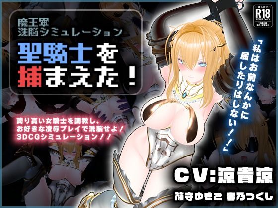 [3DCG]【CV:涼貴涼、篠守ゆきこ、春乃つくし】聖騎士を捕まえた！【魔王軍洗脳シミュレーション】｜こうねつひ 評価1.00