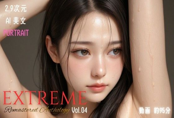 [3DCG]2.9次元AI美女 PORTRAIT EXTREME Remastered Anthology VOL.04 AI SEX 動画集｜KEI diffusion 評価4.86